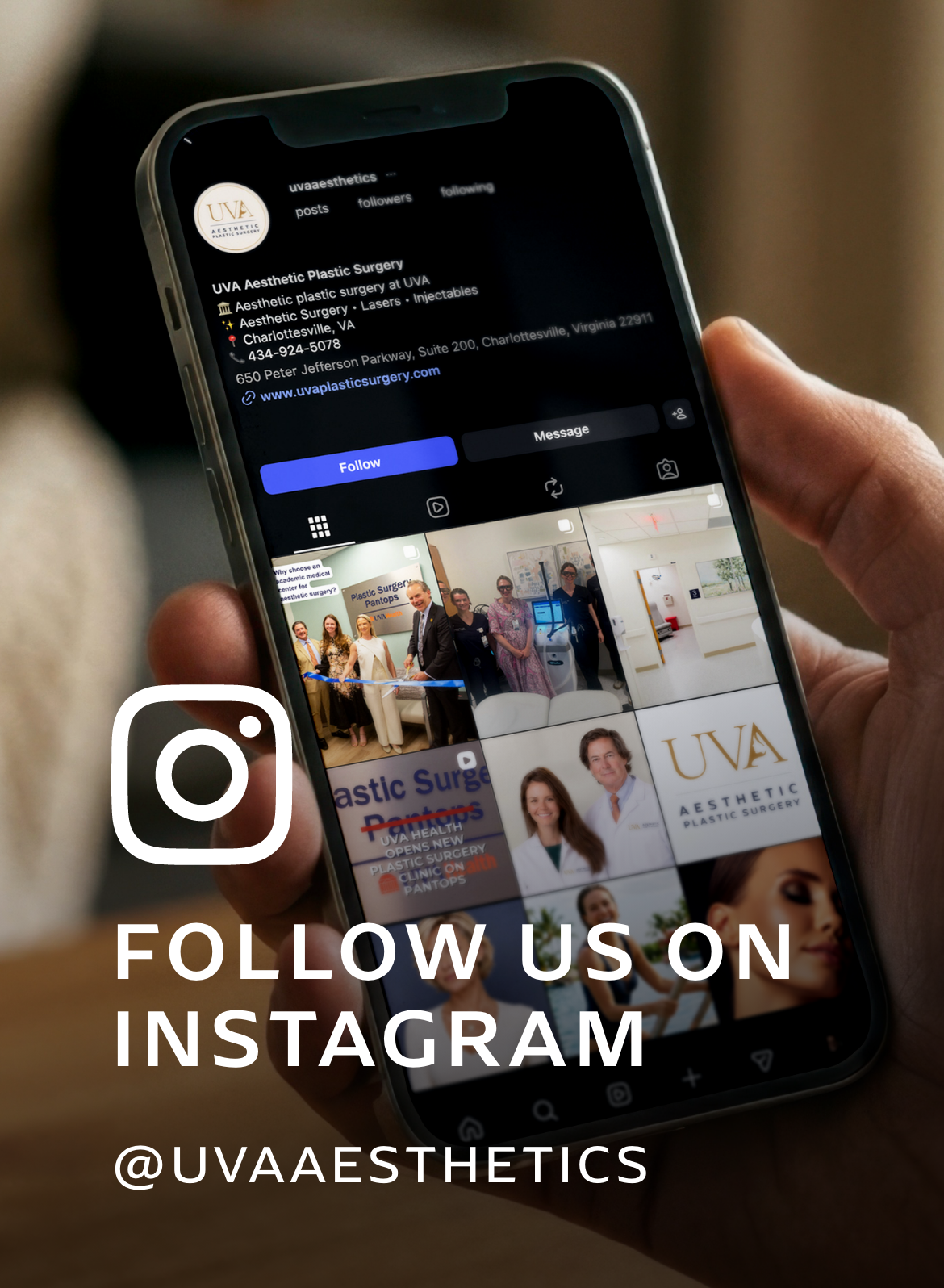 Follow Us On Instagram @uvaaesthetics
