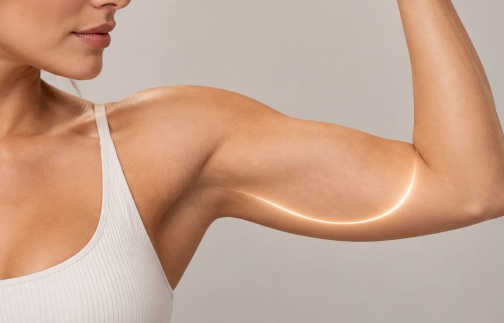 Highlight arm lift diagram